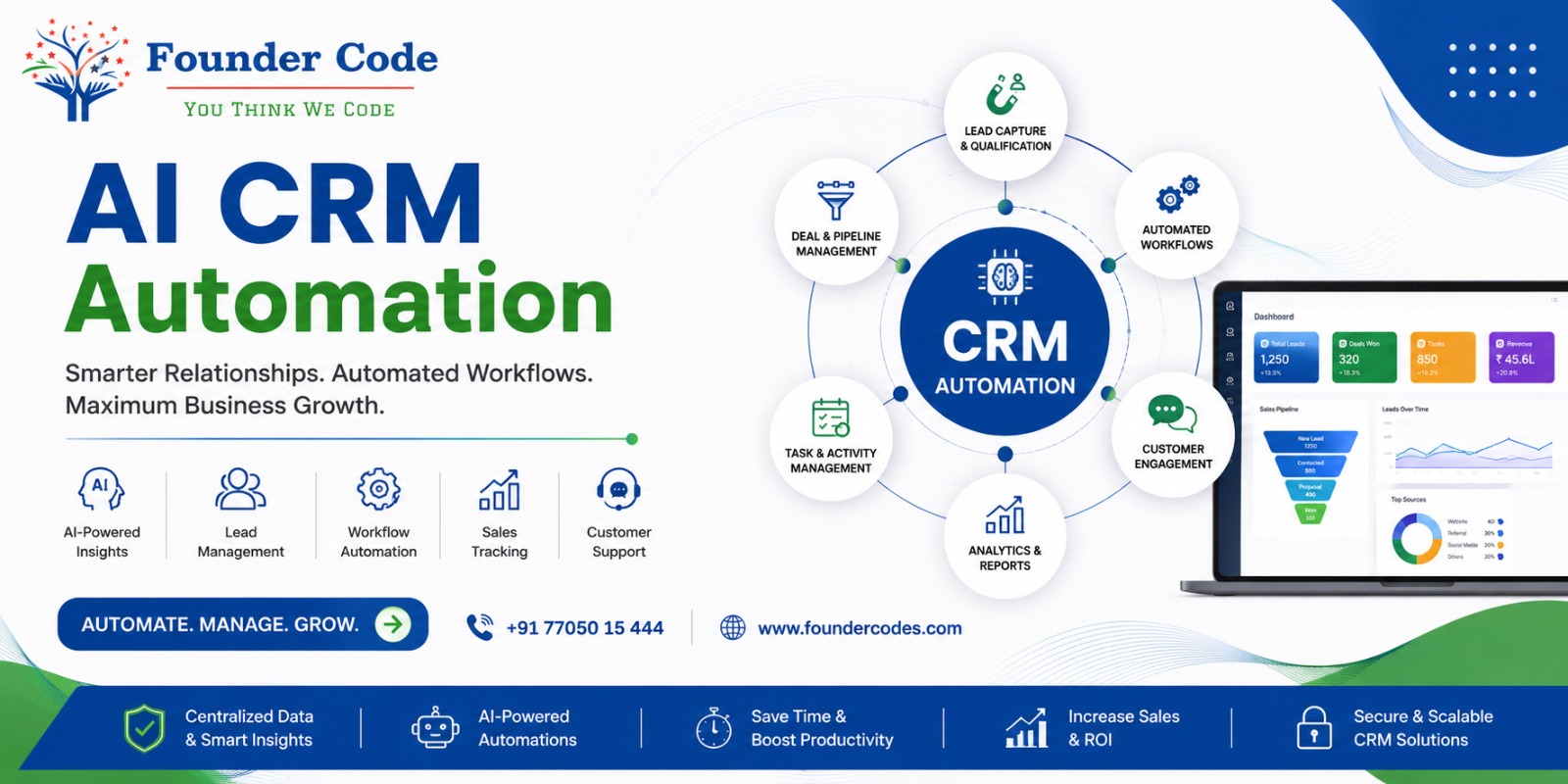 AI CRM Automation Banner