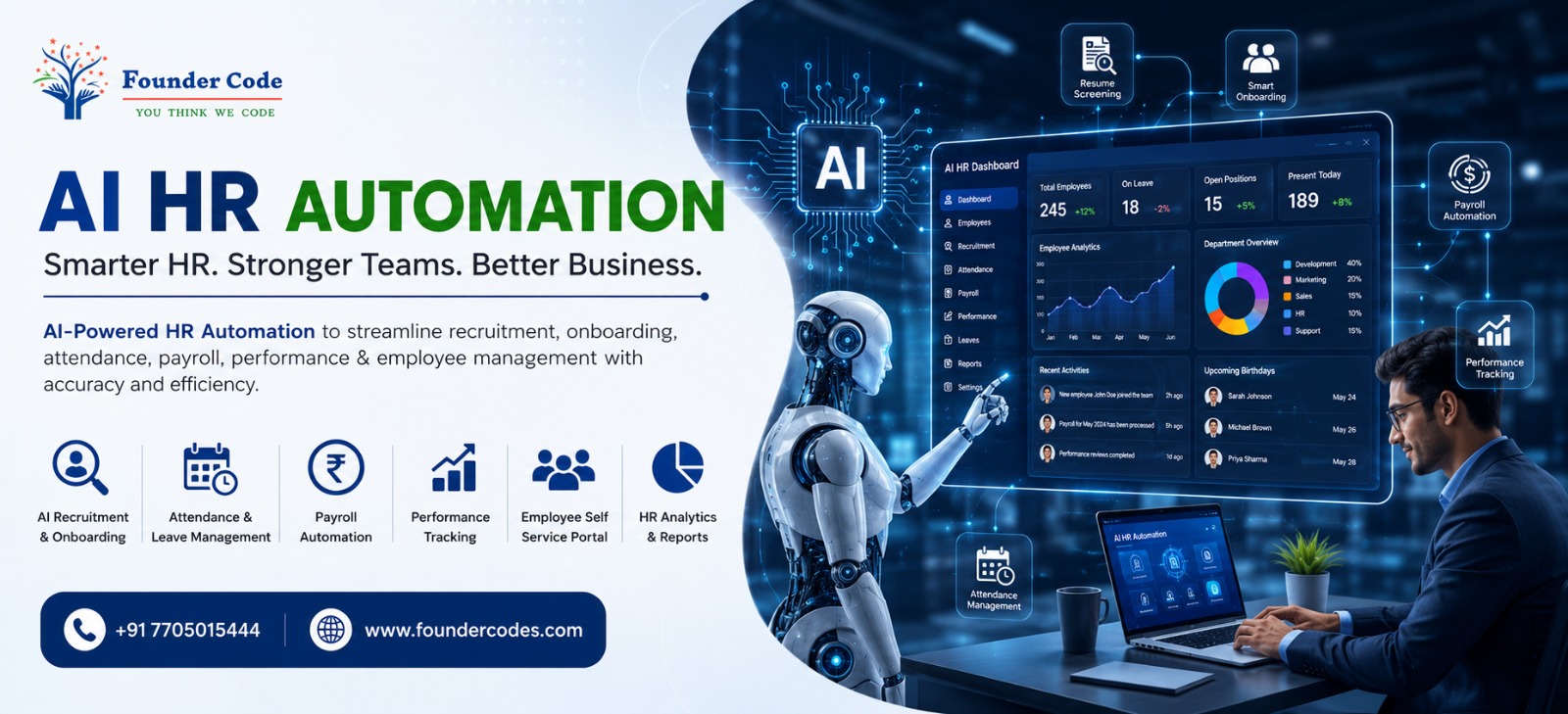 AI HR Automation Banner